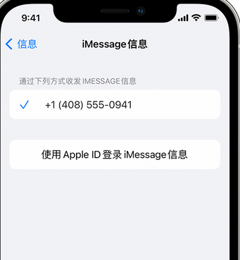 鄂尔多斯apple维修iPhone上无法正常发送iMessage信息 